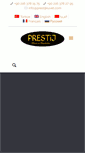 Mobile Screenshot of prestijkuvet.com